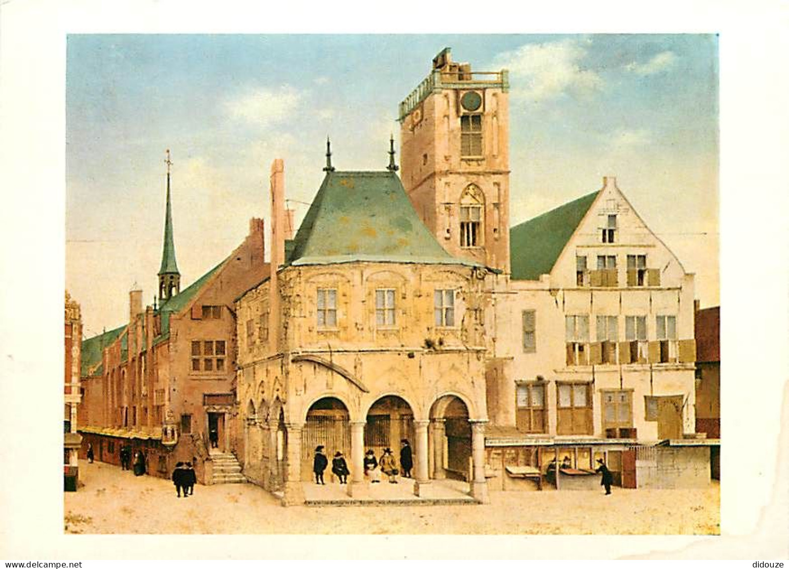 Art - Peinture - Pieter Jansz Saenredam - L'anden Hôtel De Ville D'Amsterdam  1657 - Carte Neuve - CPM - Voir Scans Rect - Malerei & Gemälde