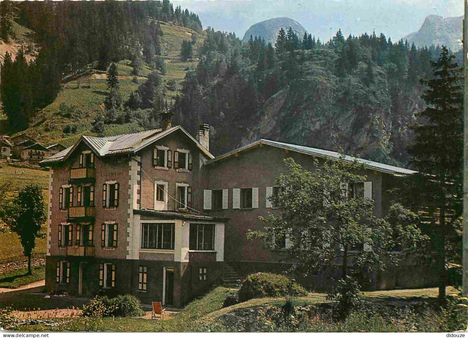 73 - Pralognan La Vanoise - Chalet L'Edelweiss - Centre De Vacances Du Comité Inter-Entreprises Chausson - Carte Dentelé - Pralognan-la-Vanoise