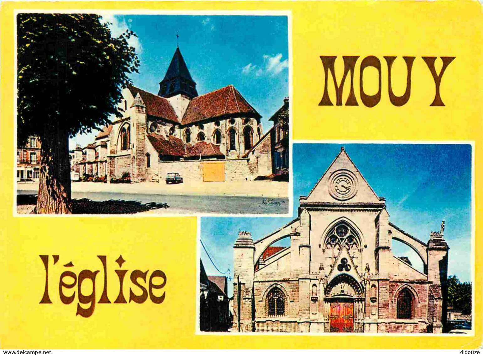 60 - Mouy - L'Eglise - Multivues - CPM - Voir Scans Recto-Verso - Mouy