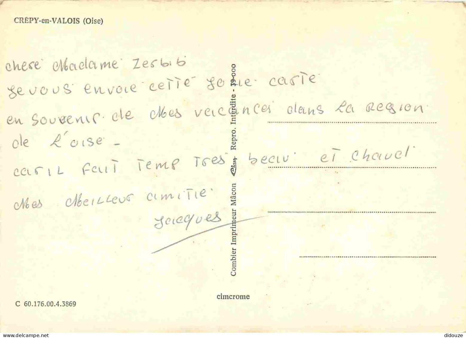 60 - Crépy En Valois - Multivues - Blasons - CPM - Voir Scans Recto-Verso - Crepy En Valois