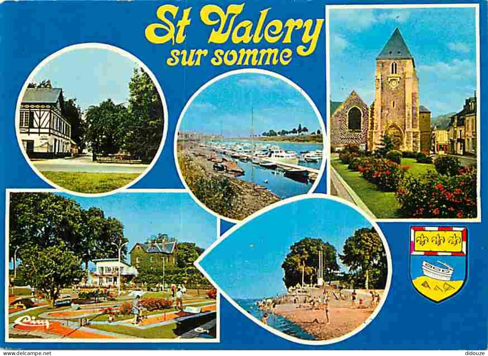 80 - Saint Valery Sur Somme - Multivues - Mini Golf - Blasons - Carte Neuve - CPM - Voir Scans Recto-Verso - Saint Valery Sur Somme