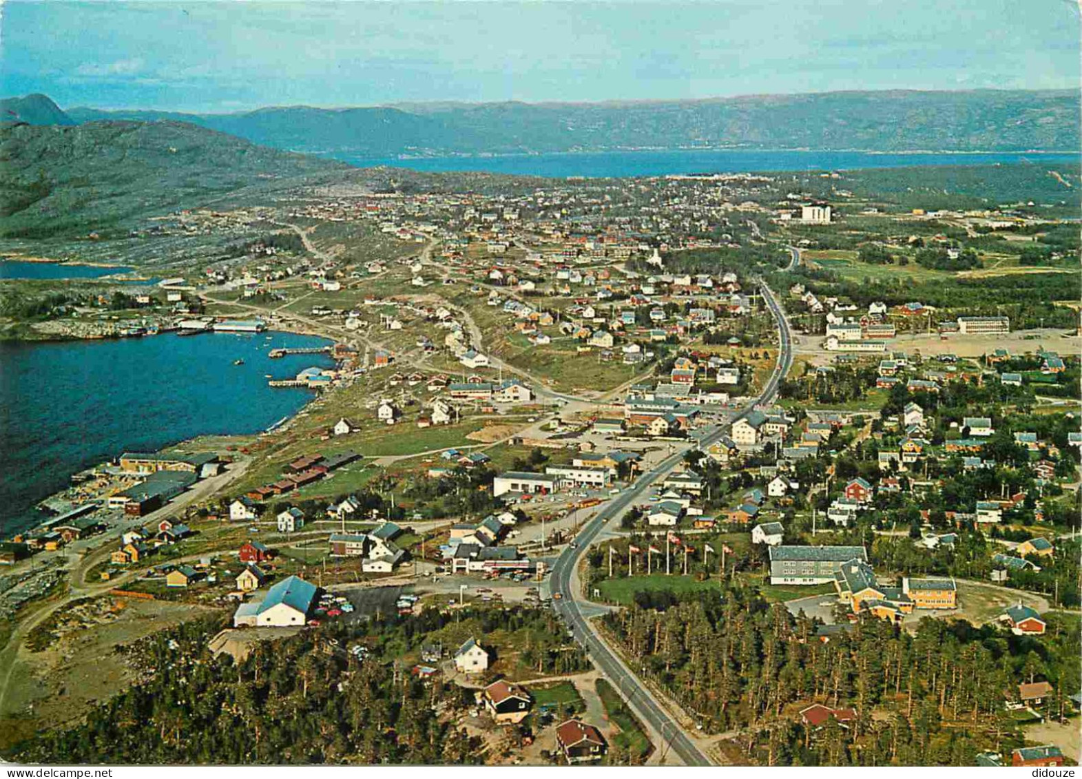 Norvège - Bossekop Sett Tra Lutten - Bossekop Seen From The Air - Vue Aérienne - Aerial View - Norge - Norway - CPM - Ca - Norvegia