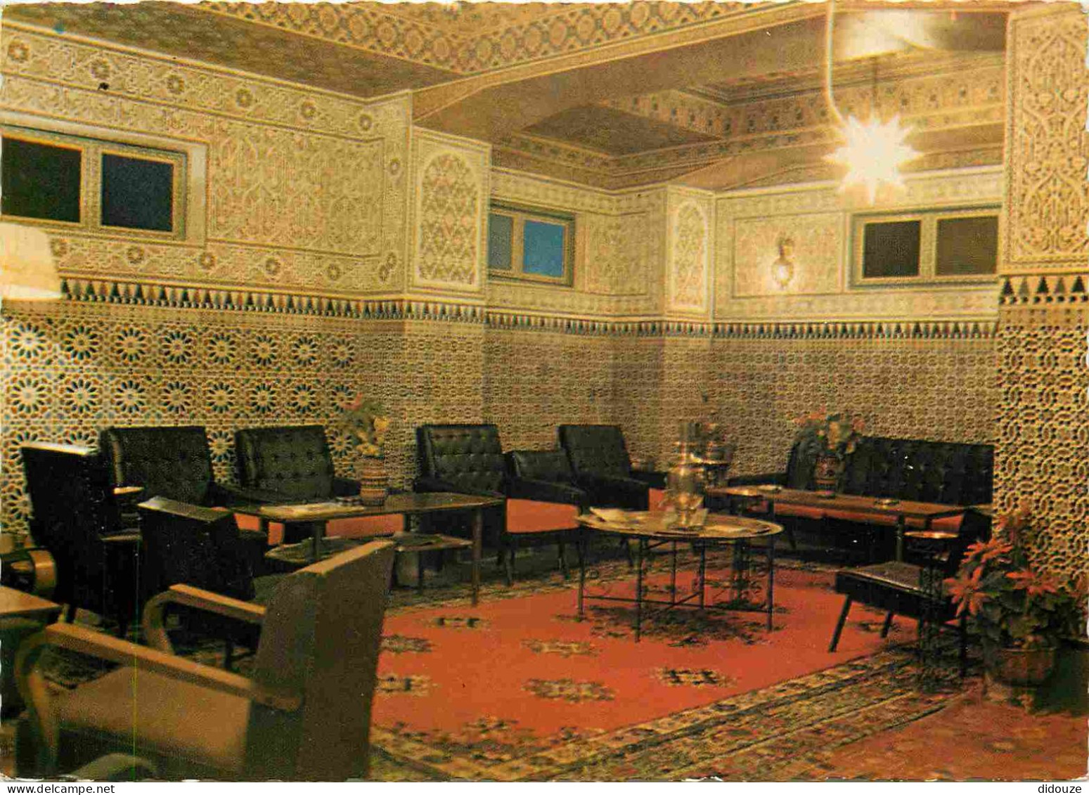 Maroc - Marrakech - Intérieur De L'Hôtel Maghreb - Carte Dentelée - CPSM Grand Format - Carte Neuve - Voir Scans Recto-V - Marrakesh