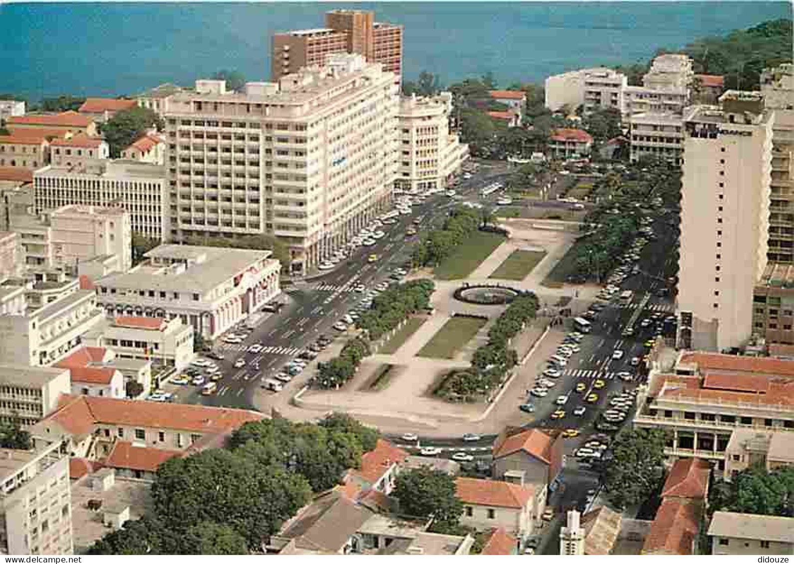 Sénégal - Dakar - La Place De L'indépendance - Vue Aérienne - CPM - Voir Scans Recto-Verso - Senegal