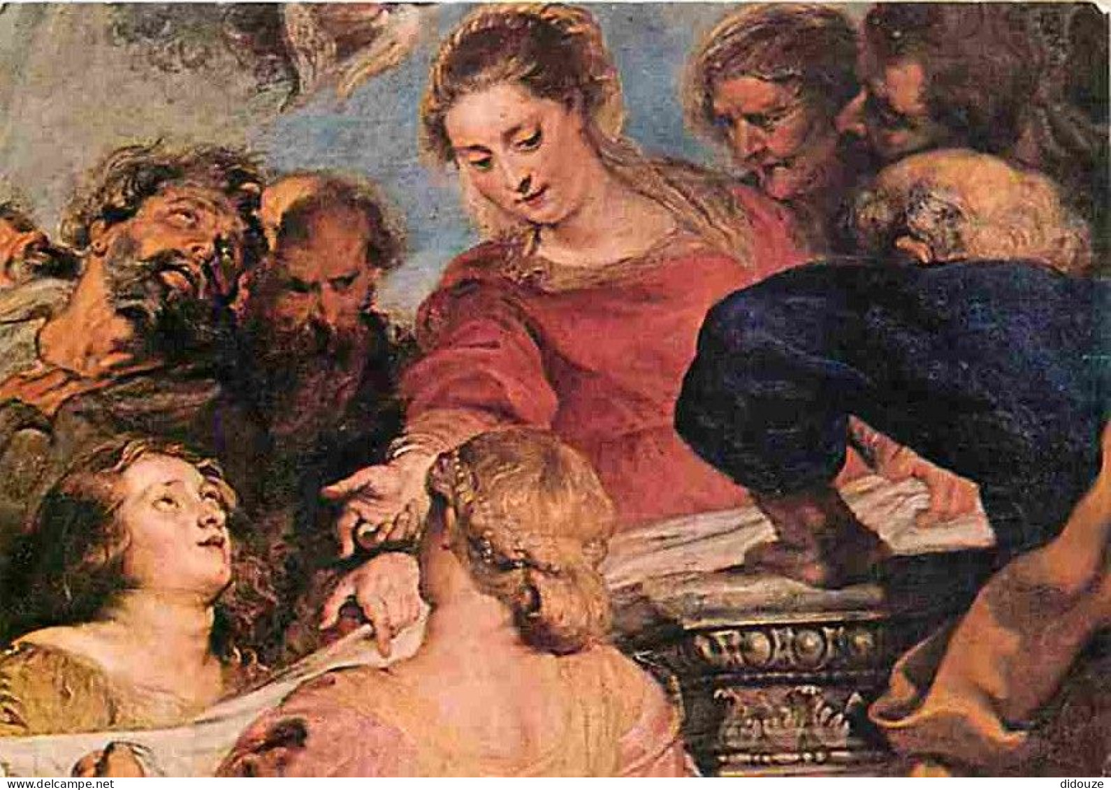 Art - Peinture - Pierre Paul Rubens - L'Assomption De La Vierge - Détail - CPM - Voir Scans Recto-Verso - Malerei & Gemälde