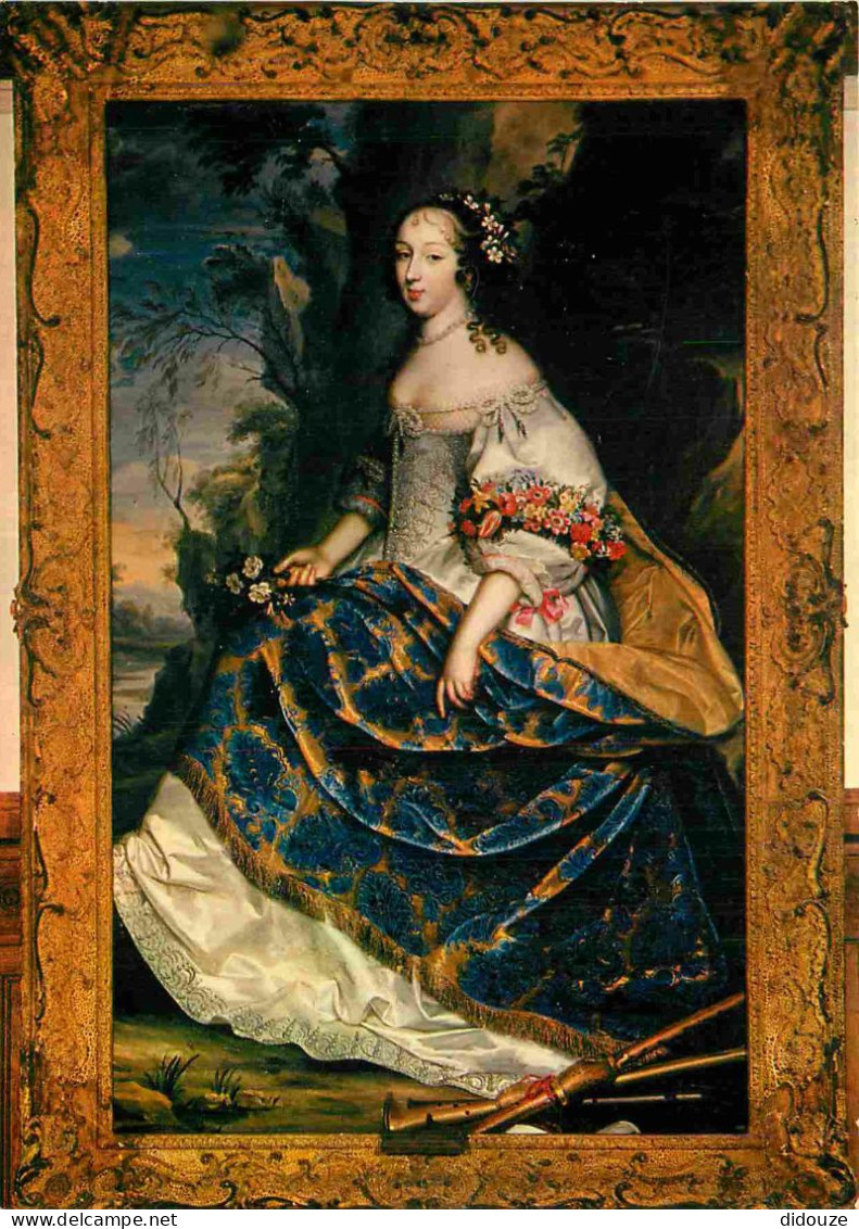 18 - Chateauneuf Sur Cher - Intérieur Du Château - Portrait De Claire Clemence De Maille Princesse De Condé Peinte Par M - Chateauneuf Sur Cher