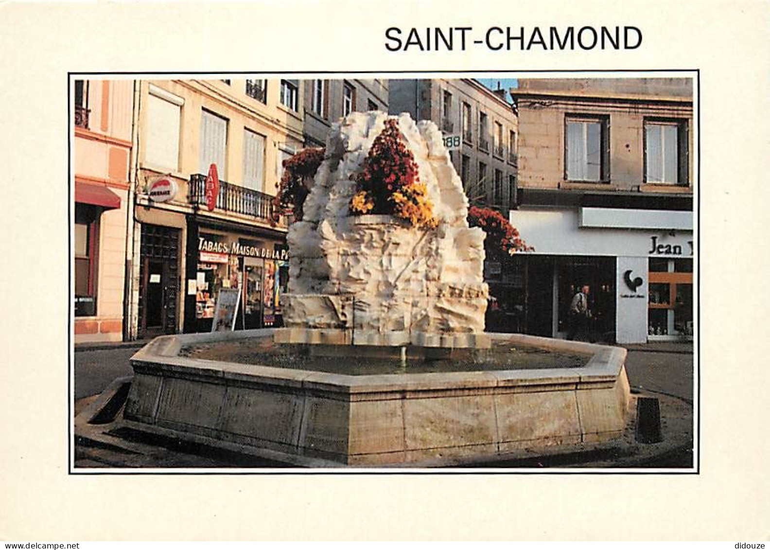 42 - Saint Chamond - Fontaine Le Saut Du Gier - CPM - Voir Scans Recto-Verso - Saint Chamond