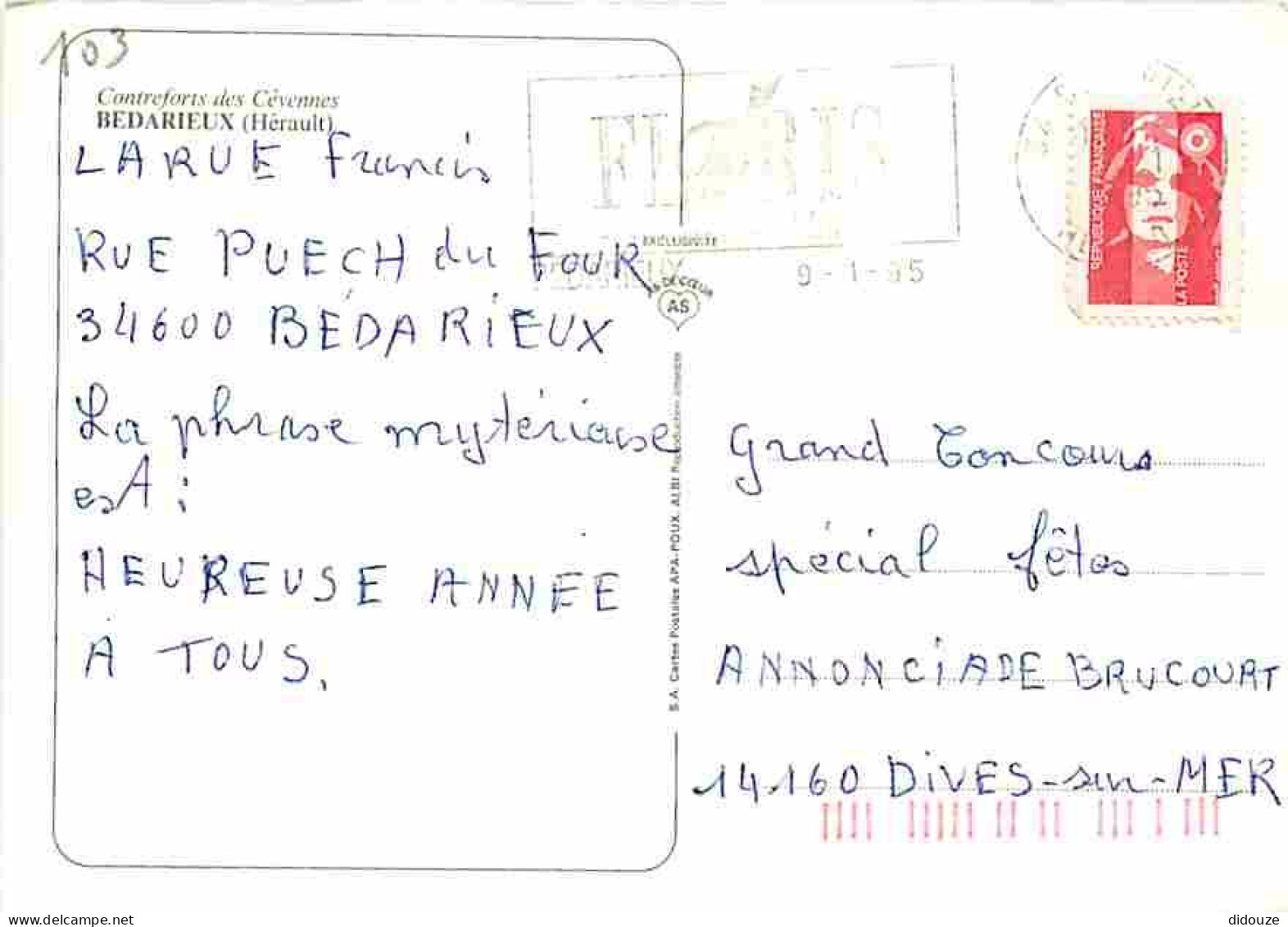 34 - Bédarieux - Valléee De L'Orb - Multivues - Flamme Postale De Bédarieux - CPM - Voir Scans Recto-Verso - Bedarieux