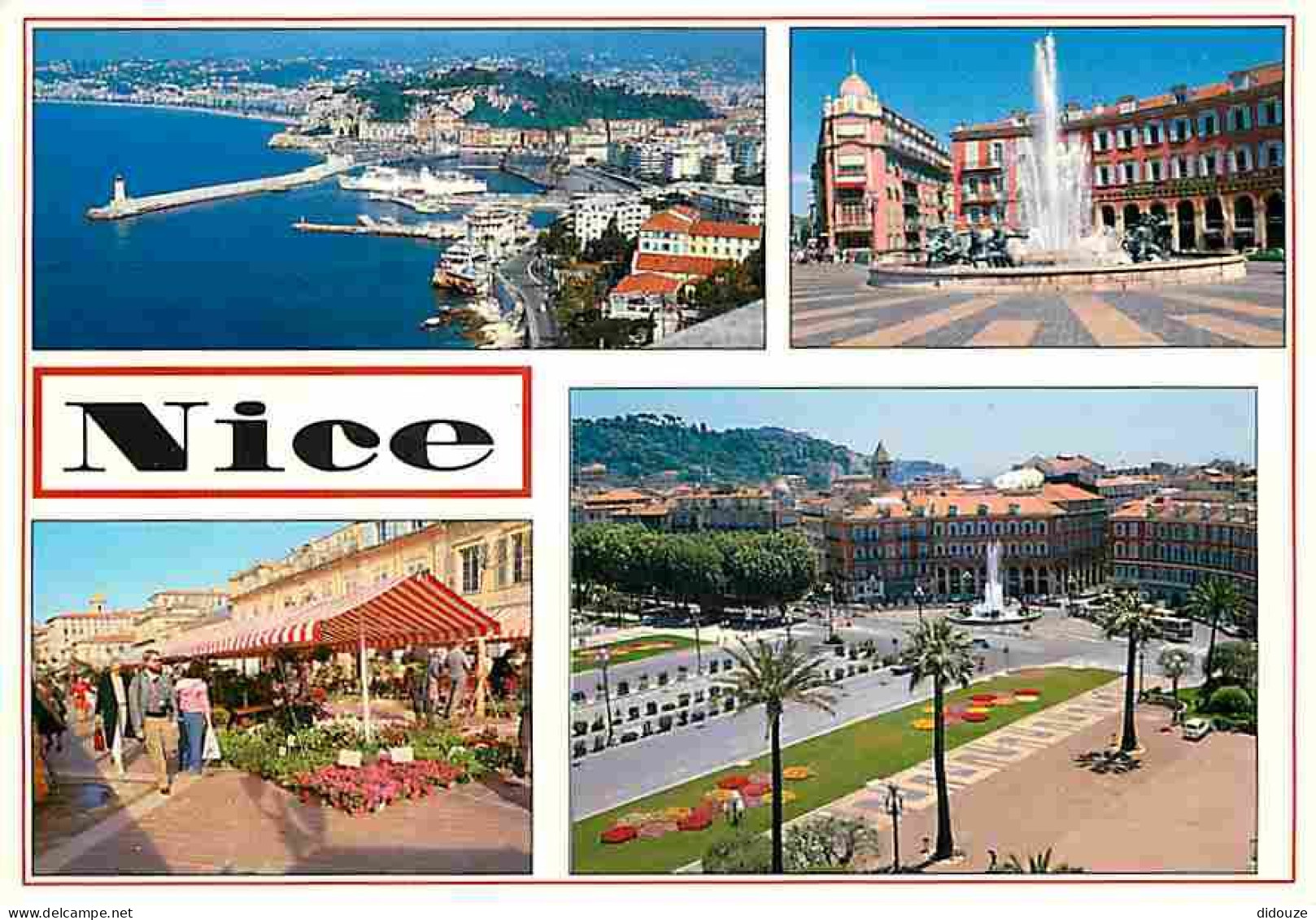 06 - Nice - Multivues - CPM - Voir Scans Recto-Verso - Cartas Panorámicas