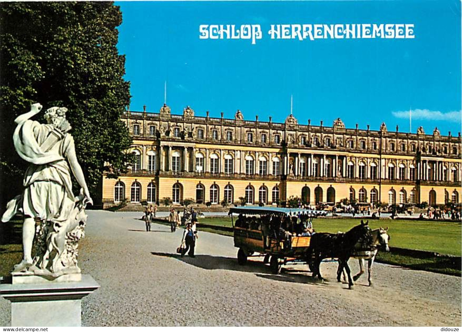 Animaux - Chevaux - Allemagne - Château Royal De Herrenchiemsee - CPM - Voir Scans Recto-Verso - Horses