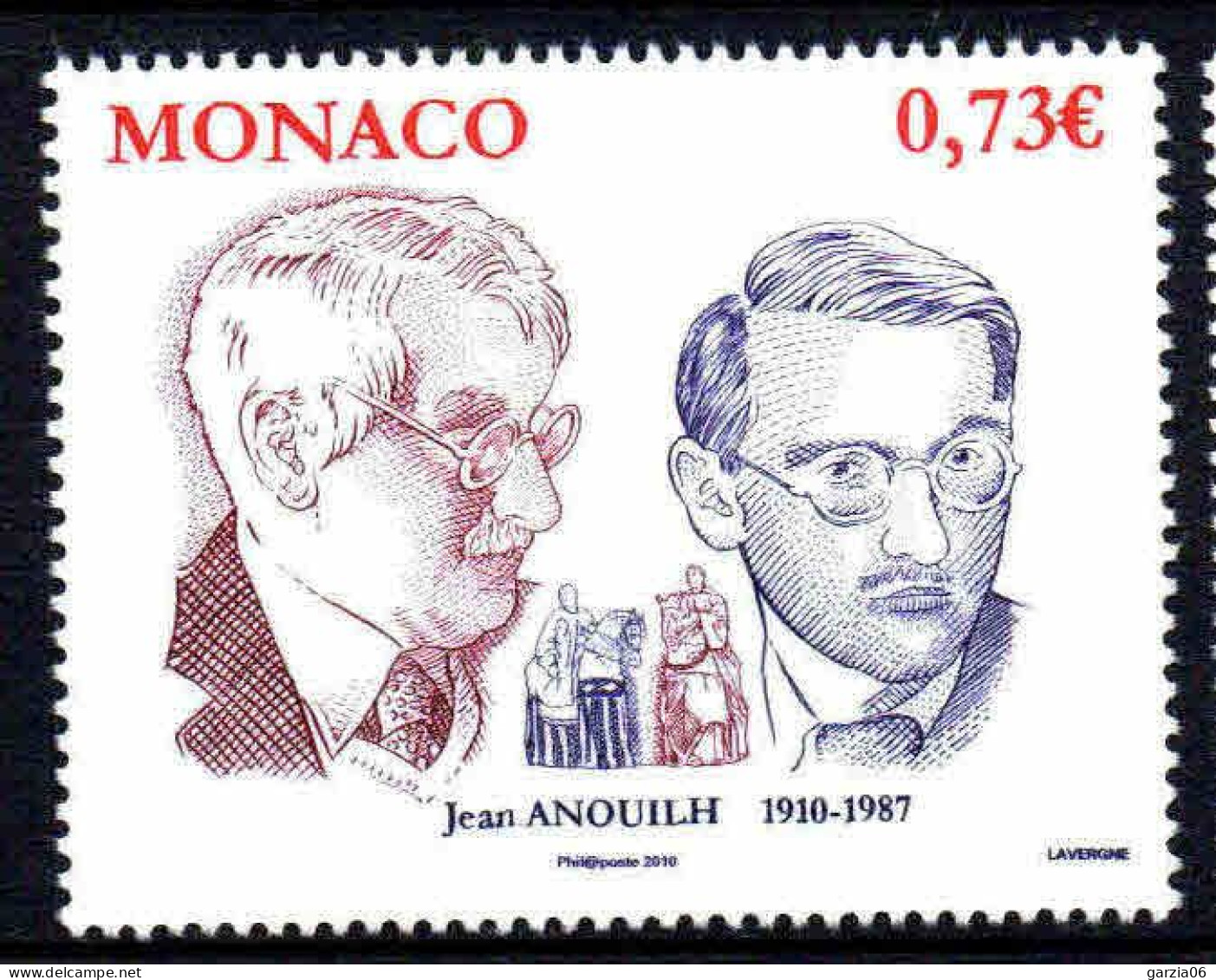 Monaco - 2009   - Personnalités  -  N° 2713   - Neuf ** - MNH - Nuevos