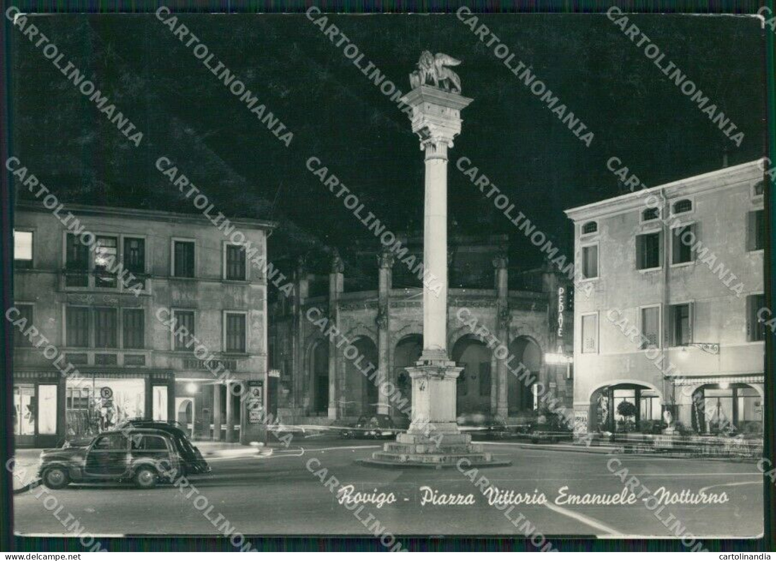 Rovigo Città Auto Foto FG Cartolina ZK4183 - Rovigo