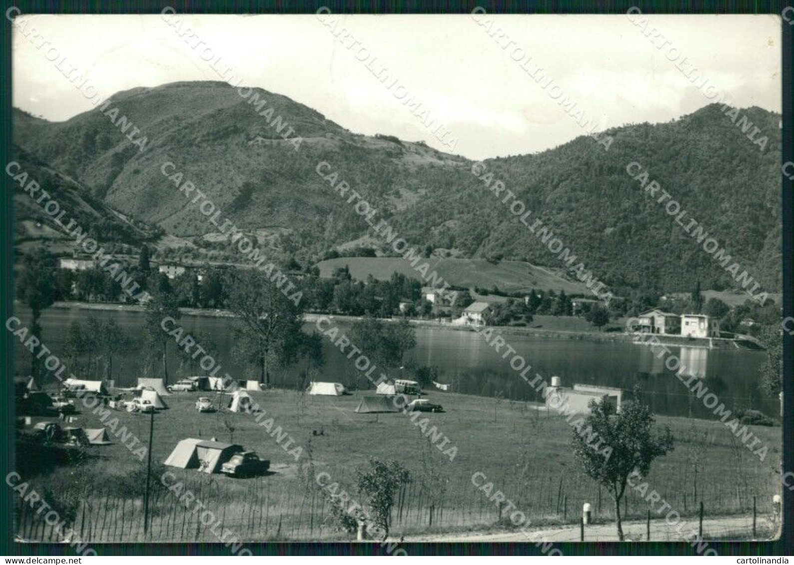 Brescia Lago D'Idro Campeggio Foto FG Cartolina ZK0128 - Brescia