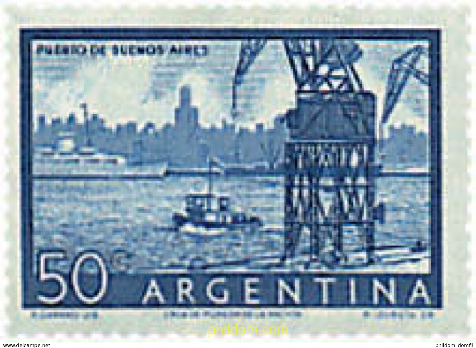 729477 MNH ARGENTINA 1954 SERIE CORRIENTE - Nuevos