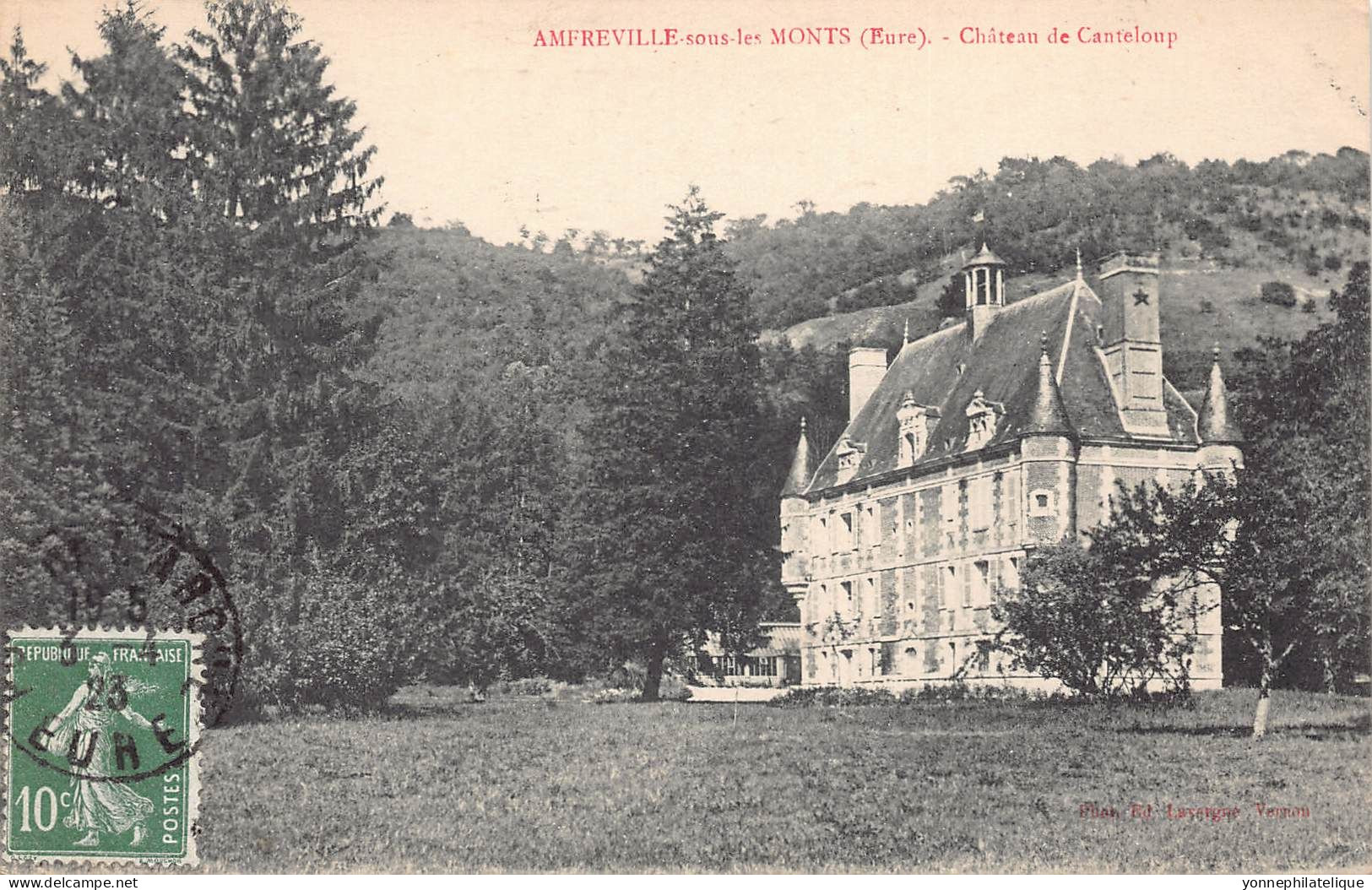 27 - EURE - Canton De FLEURY-SUR-ANDELLE - LOT De 16 CPA - Château - LOT 27-45G - 5 - 99 Postales