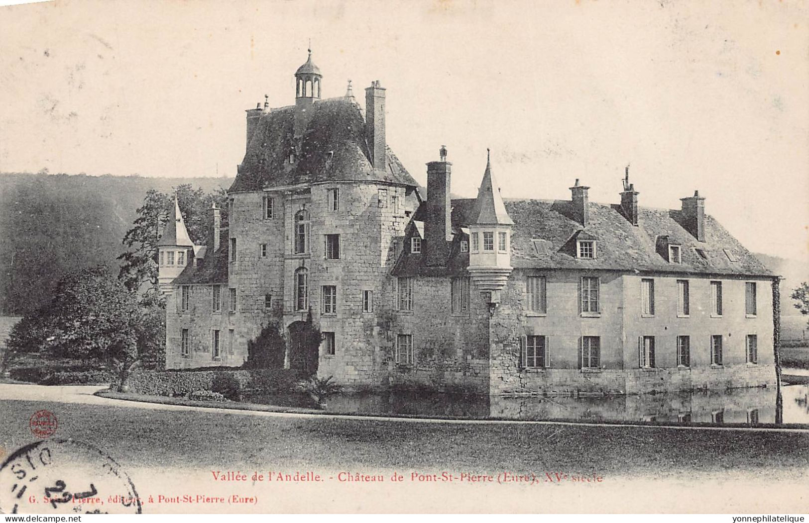 27 - EURE - Canton de FLEURY-SUR-ANDELLE - LOT de 16 CPA - château - LOT 27-45G