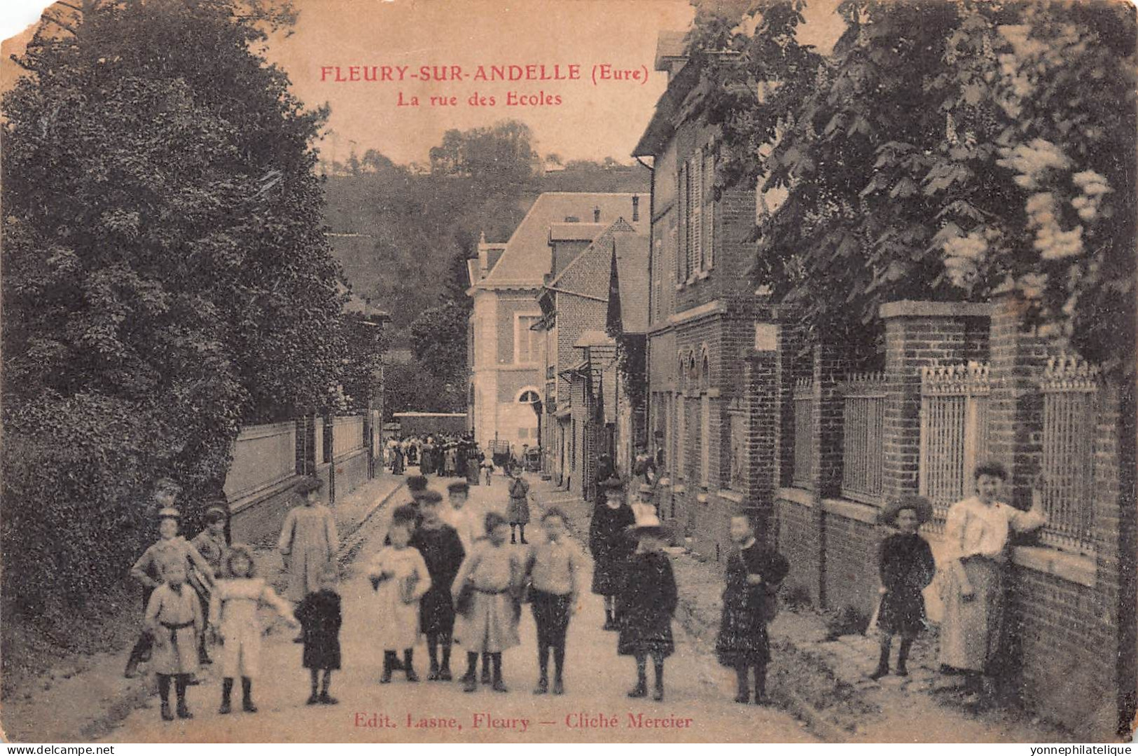 27 - EURE - Canton De FLEURY-SUR-ANDELLE - LOT De 16 CPA - Château - LOT 27-46G - 5 - 99 Postcards