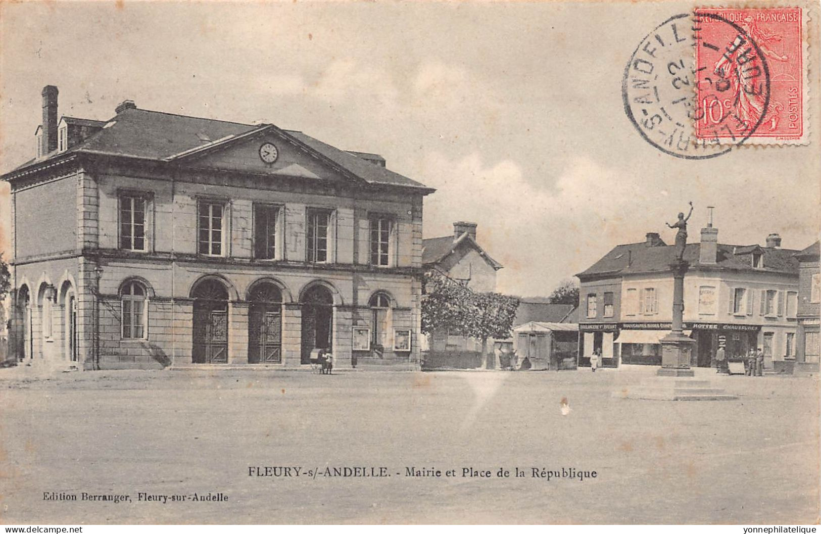 27 - EURE - Canton de FLEURY-SUR-ANDELLE - LOT de 16 CPA - château - LOT 27-46G