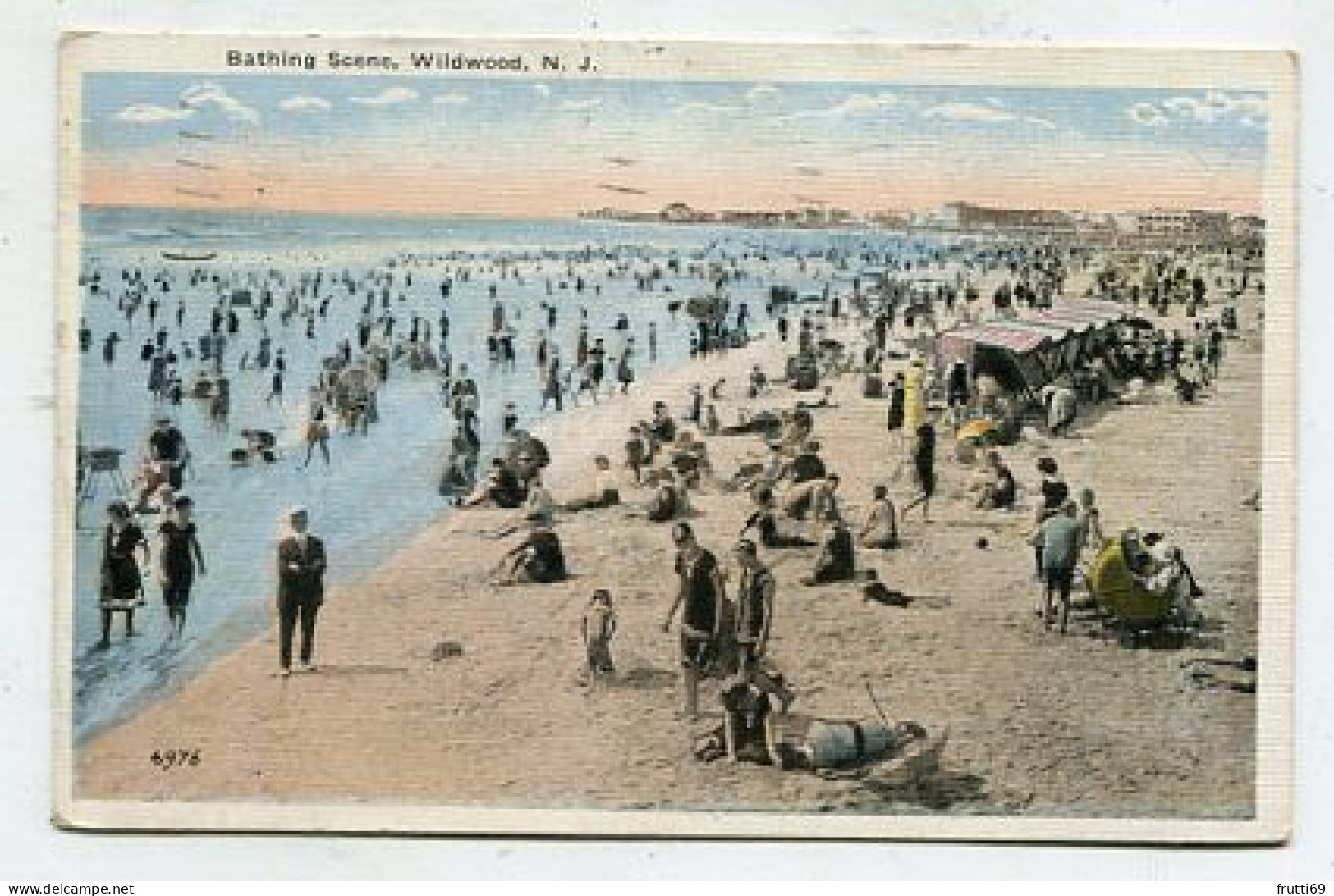 AK 213339 USA - N. J. - Wildwood - Bathing Scene - Andere & Zonder Classificatie