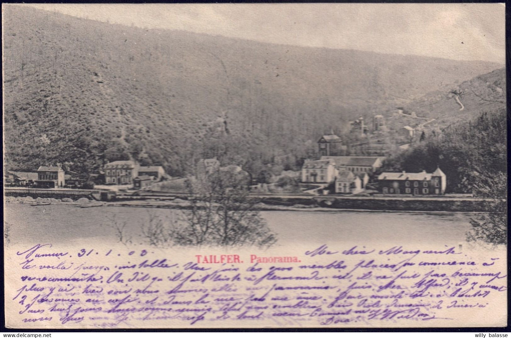 +++ CPA - TAILFER - Panorama - 1903  // - Profondeville