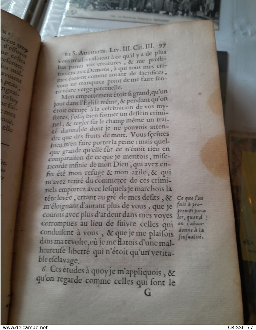 les confessions de s. augustin 1686 chez coignard