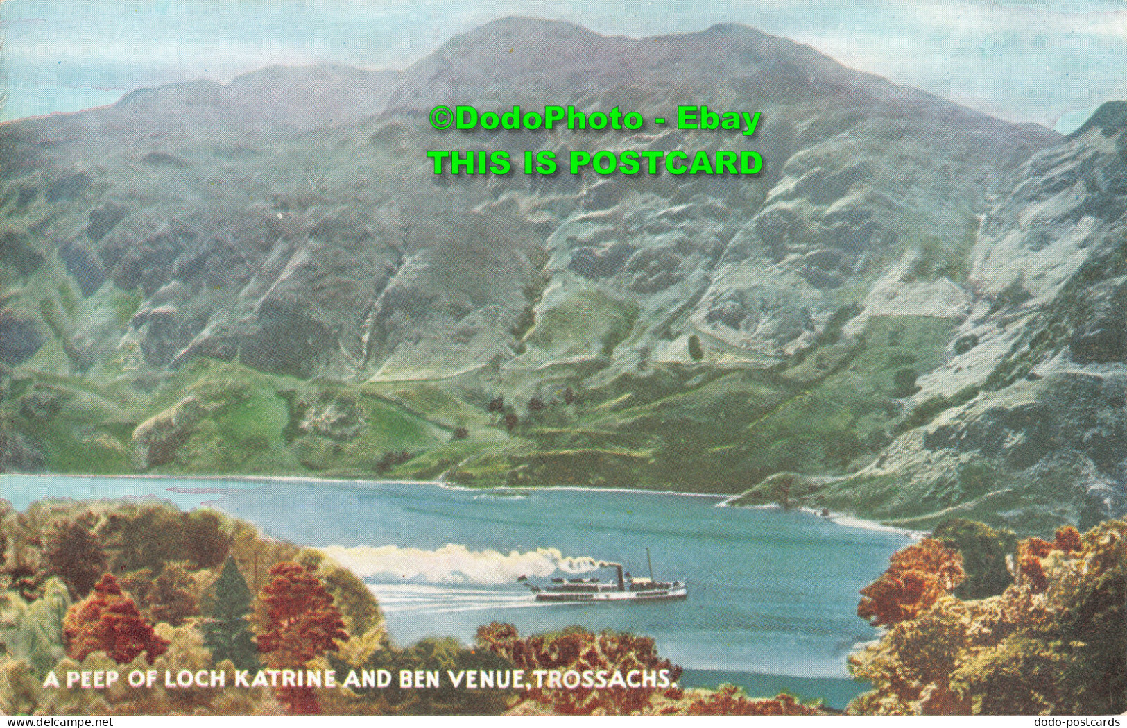 R392700 Trossachs. A Peep Of Loch Katrine And Ben Venue. J. B. White. The Best O - Mundo