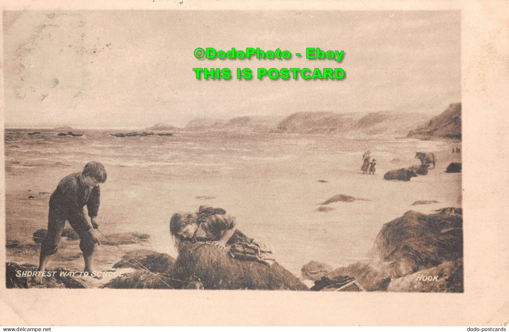 R392718 Shortest Way To School. Hook. Postcard. 1904 - Mundo
