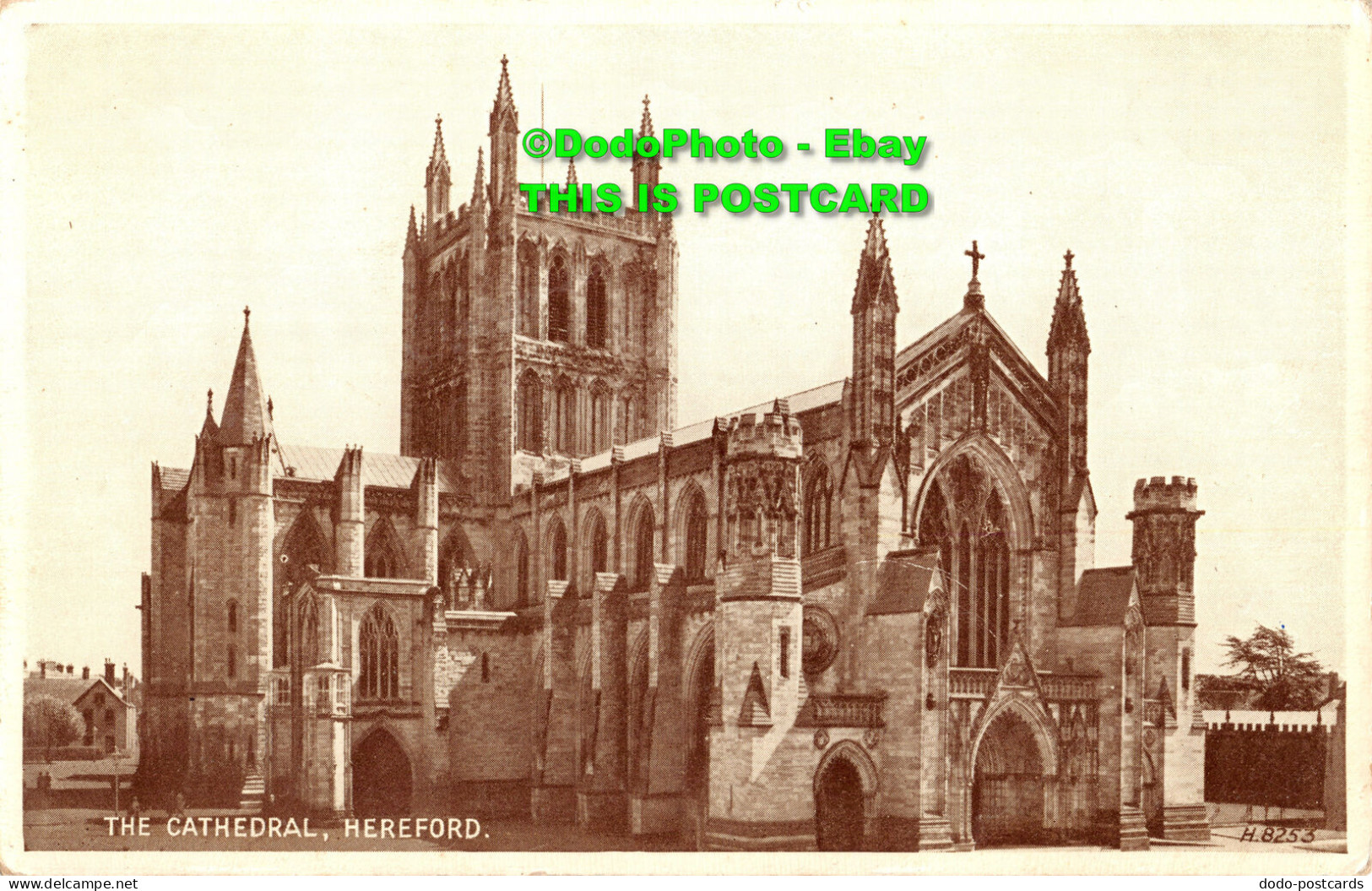 R392742 Hereford. The Cathedral. Valentine. Phototype - Mundo