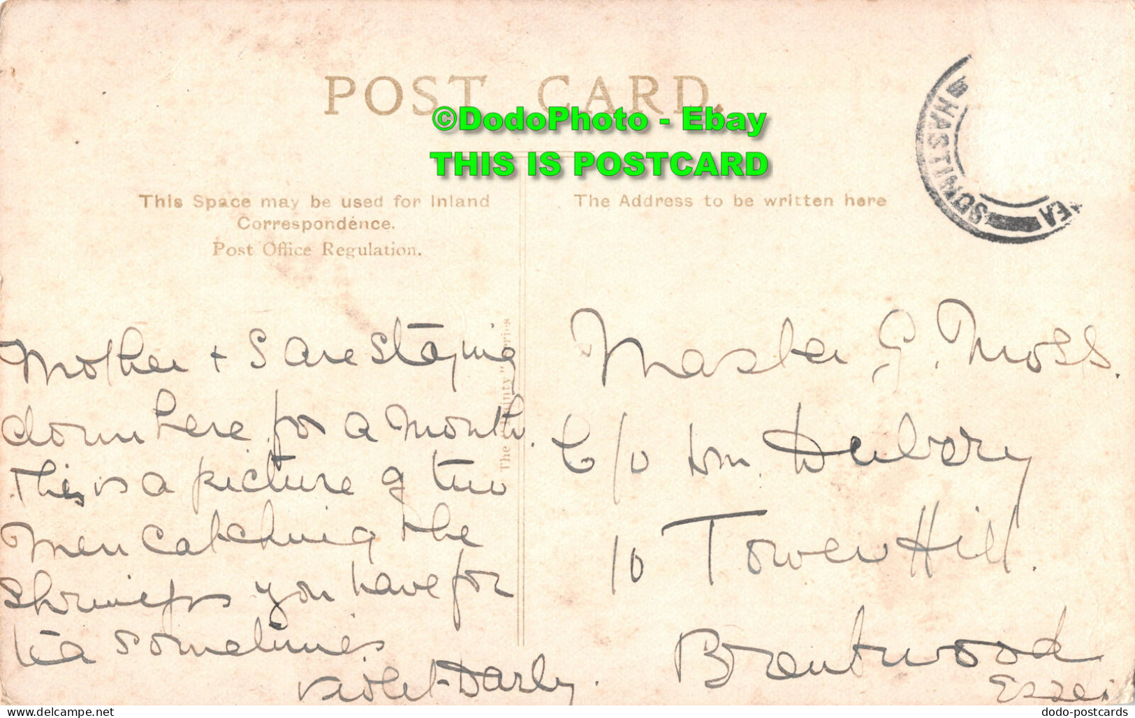 R392745 Hastings. Shrimpers. E. T. W. D. Postcard - Mundo