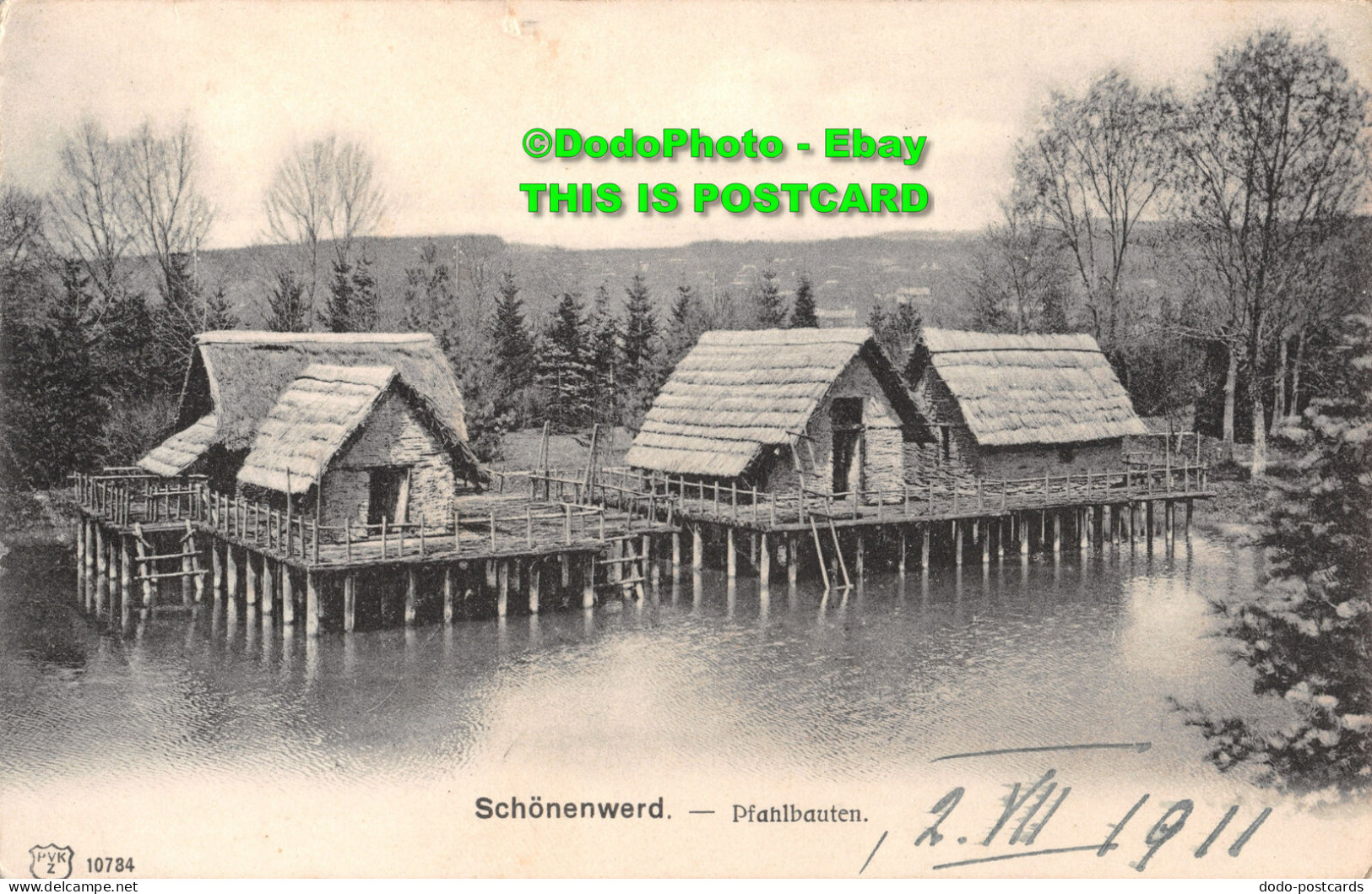 R392761 Schonenwerd. Pfahlbauten. Postkartenverlag Kunzli. 1911 - Mundo