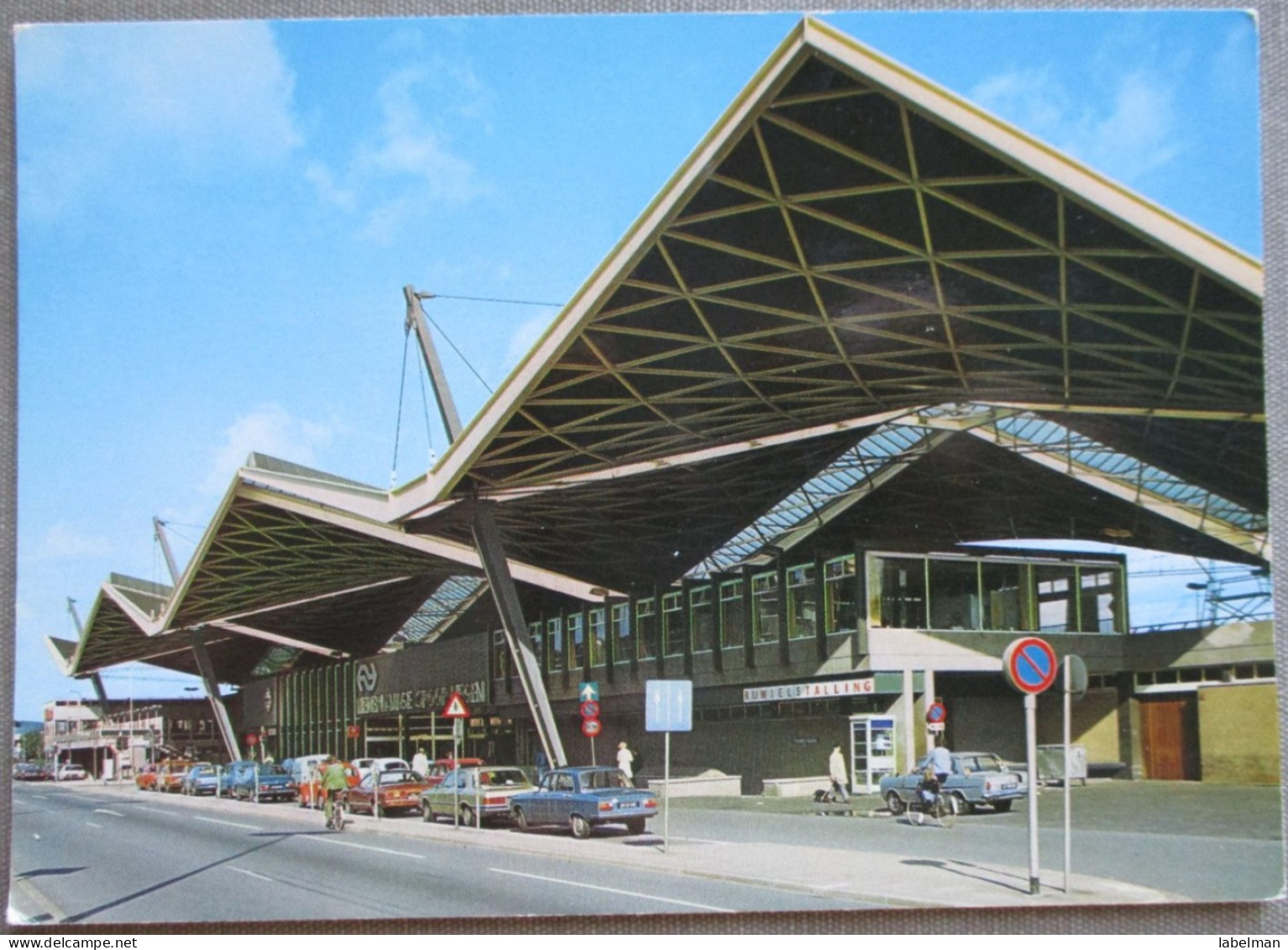 HOLLAND NETHERLAND NOORD BRABANT TILBURG TRAIN ST POSTCARD CARTOLINA ANSICHTSKARTE CARTE POSTALE POSTKARTE CARD KARTE - Tilburg