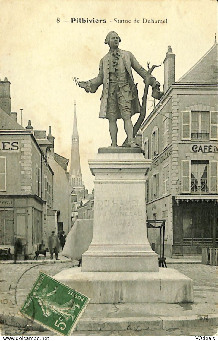 France - (45) Loiret - Pithiviers - Statue De Duhamel - Pithiviers
