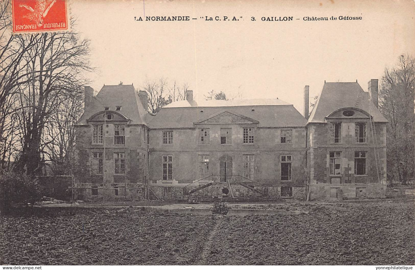 27 - EURE - Canton de GAILLON - LOT de 19 CPA - Château - LOT 27-49G