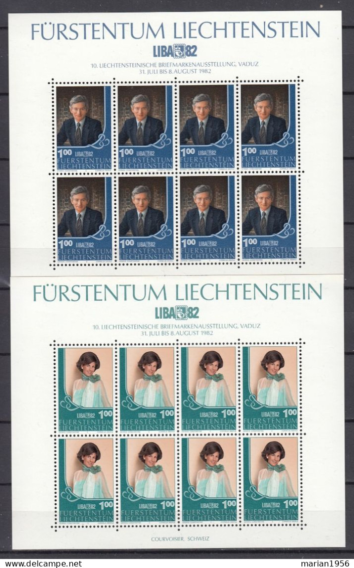 Liechtenstein 1982 - LIBA '82 - MNH - Ohne Zuordnung