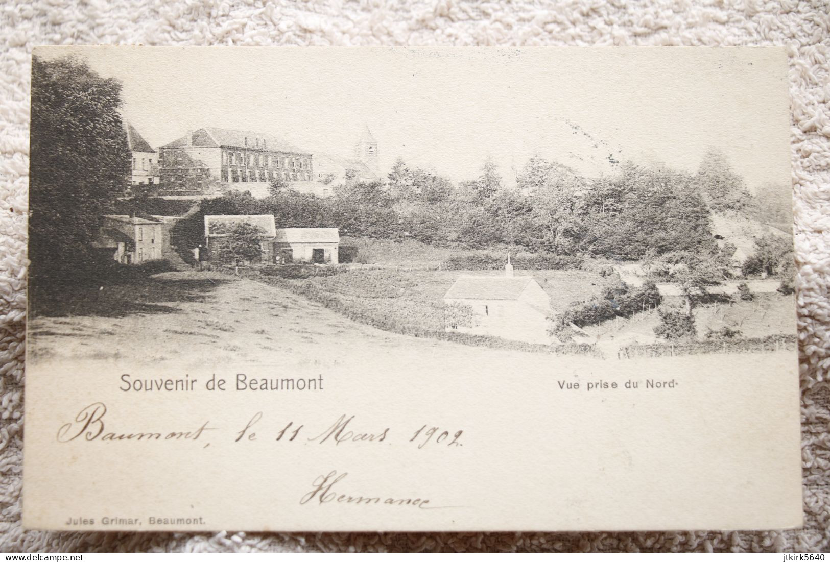 Souvenir De Beaumont "Vue Prise Du Nord" - Beaumont