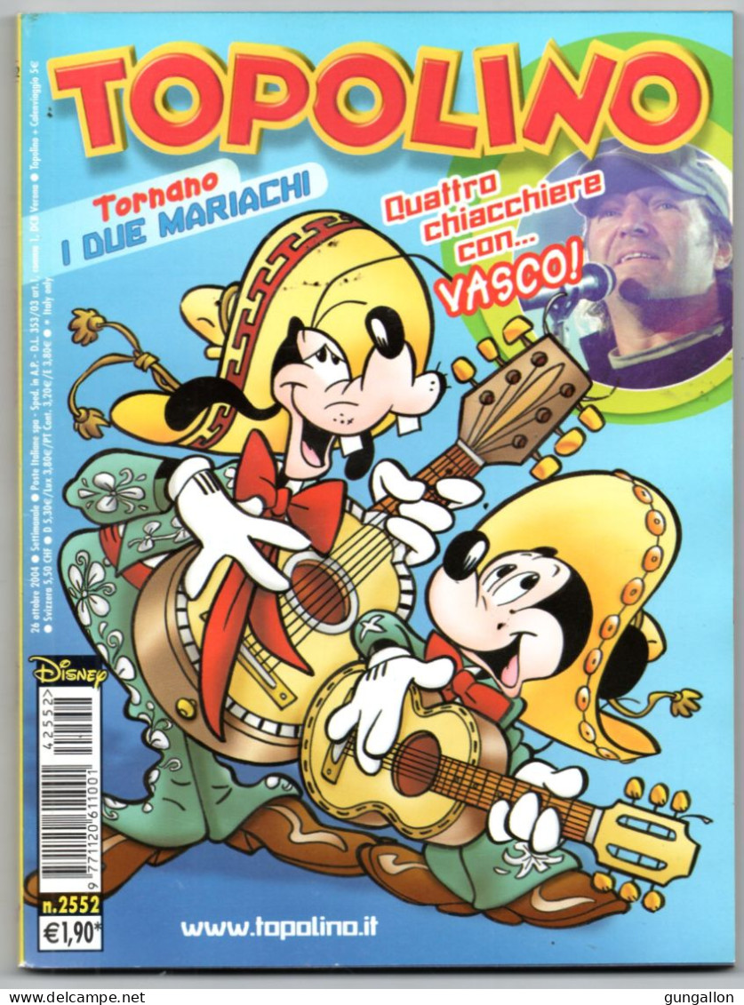 Topolino (Mondadori 2004) N. 2552 - Disney