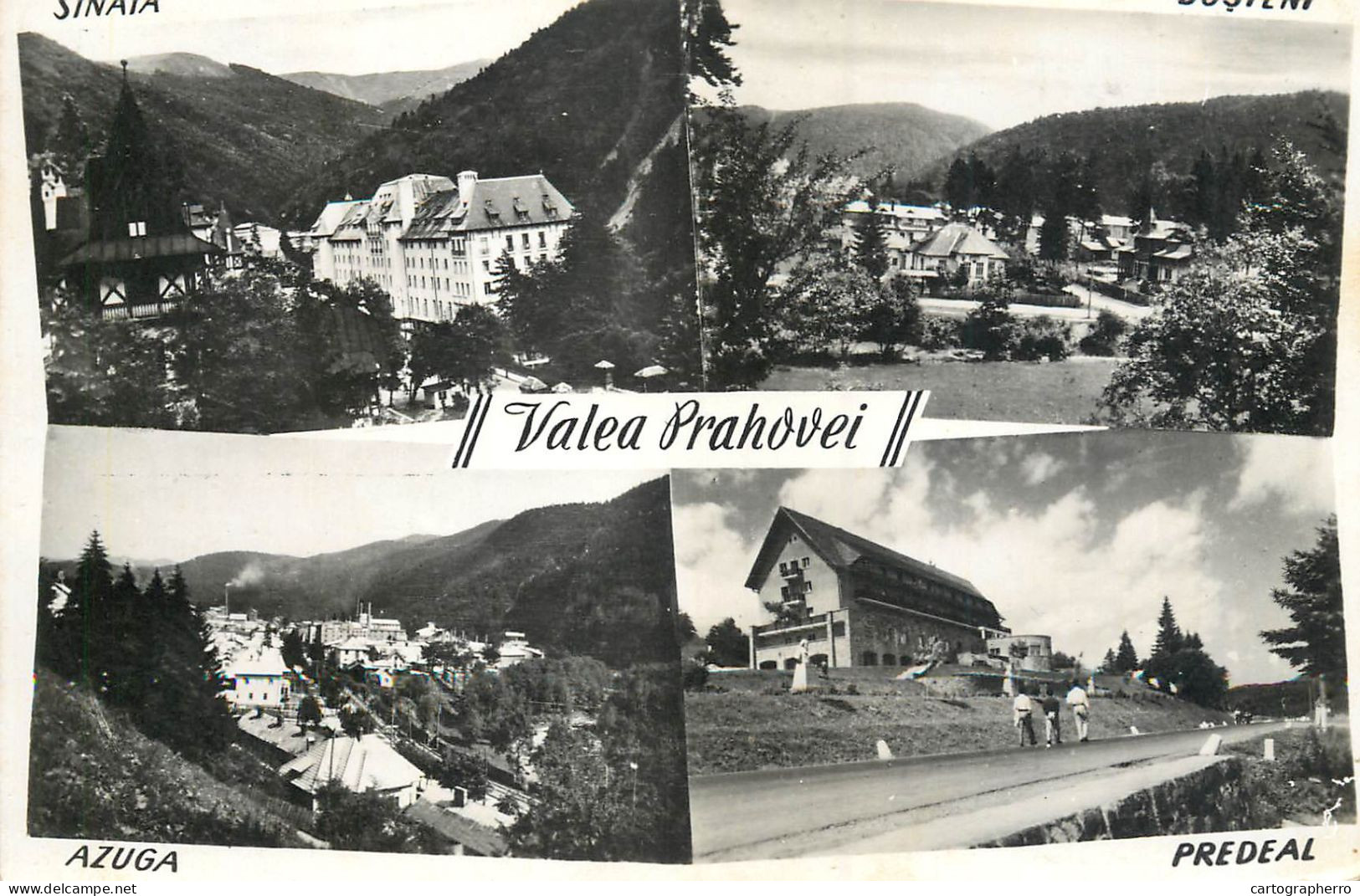 Postcard Romania Valea Prahovei - Romania