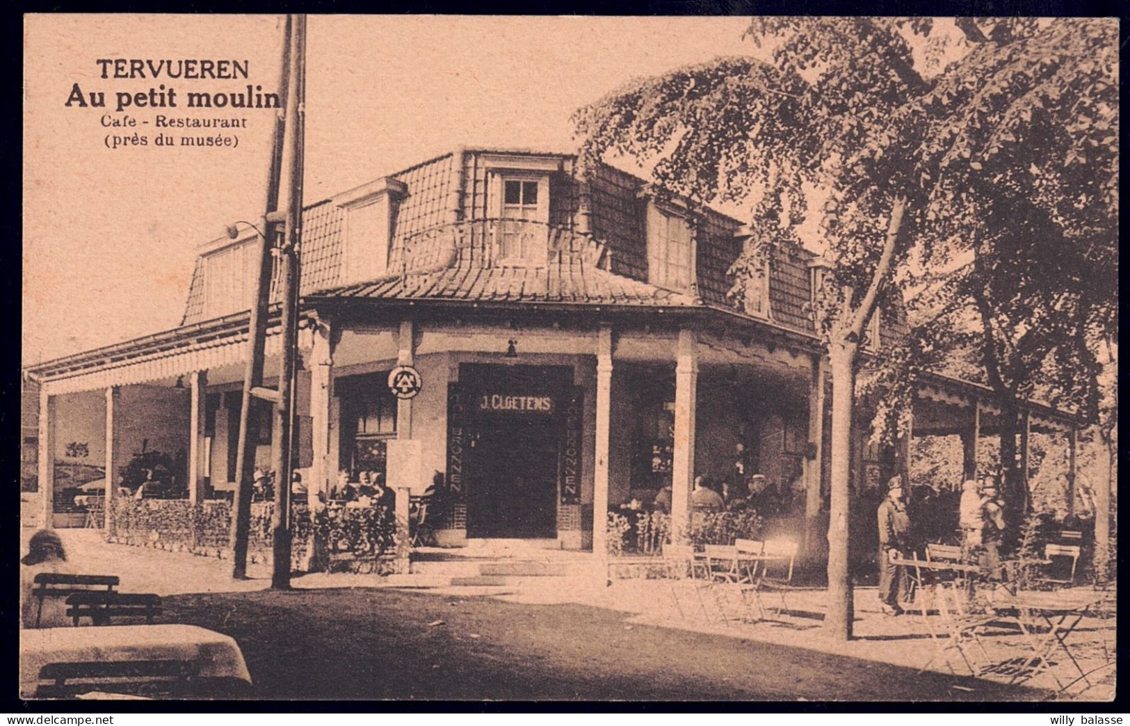 +++ CPA - TERVUREN - TERVUEREN - Café Restaurant Au Petit Moulin  // - Tervuren