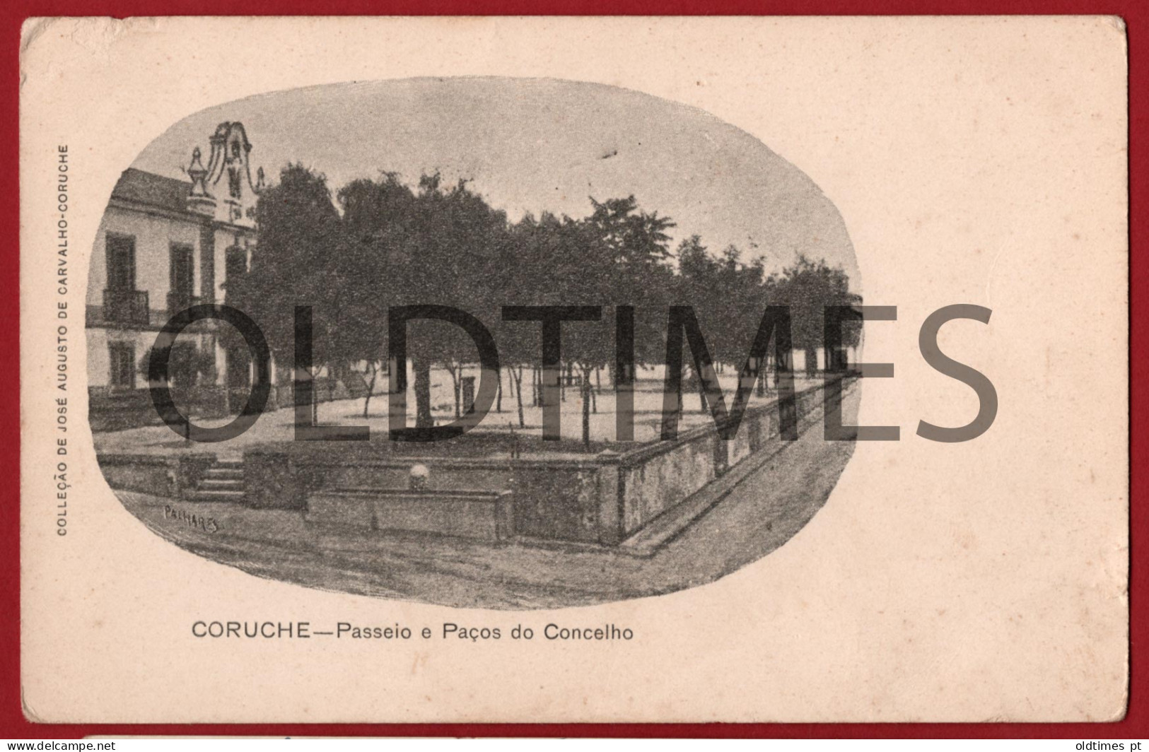 PORTUGAL - CORUCHE - PASSEIO E PAÇOS DO CONCELHO - 1900 PC - Lisboa