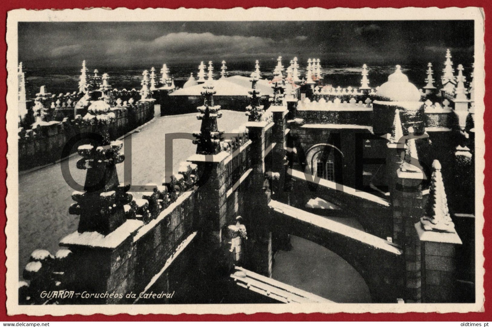 PORTUGAL - GUARDA - CORUCHES DA CATEDRAL - 1941 PC - Lisboa