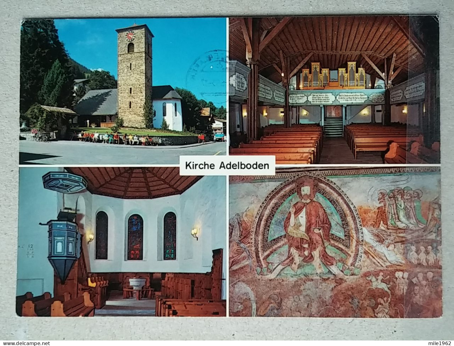 KOV 799-31 - SWITZERLAND, ADELBODEN, CHURCH, EGLISE KIRCHE - Other & Unclassified