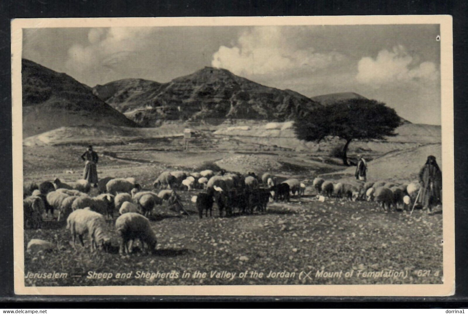 Jaffa 1938 - British Mandate Post In Palestine Jerusalem Postcard - Palästina