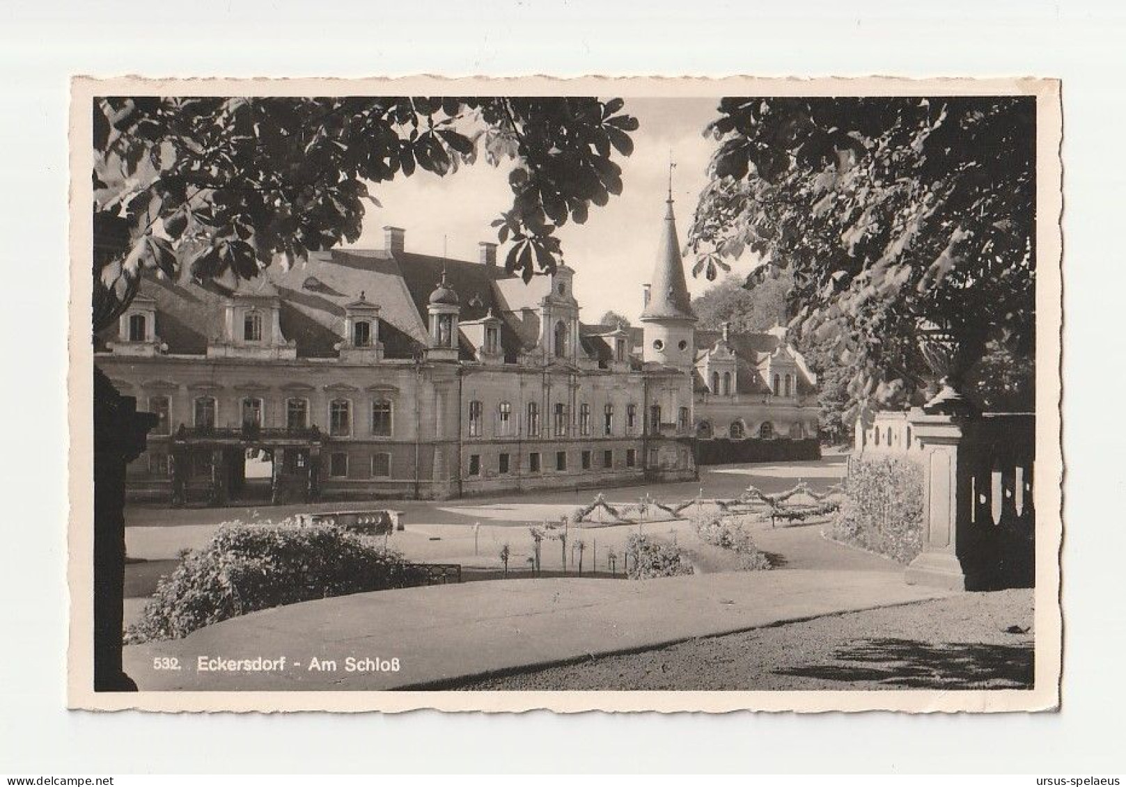 ECKERSDORF  AM SCHLOSS   AK 1939 - Schlesien