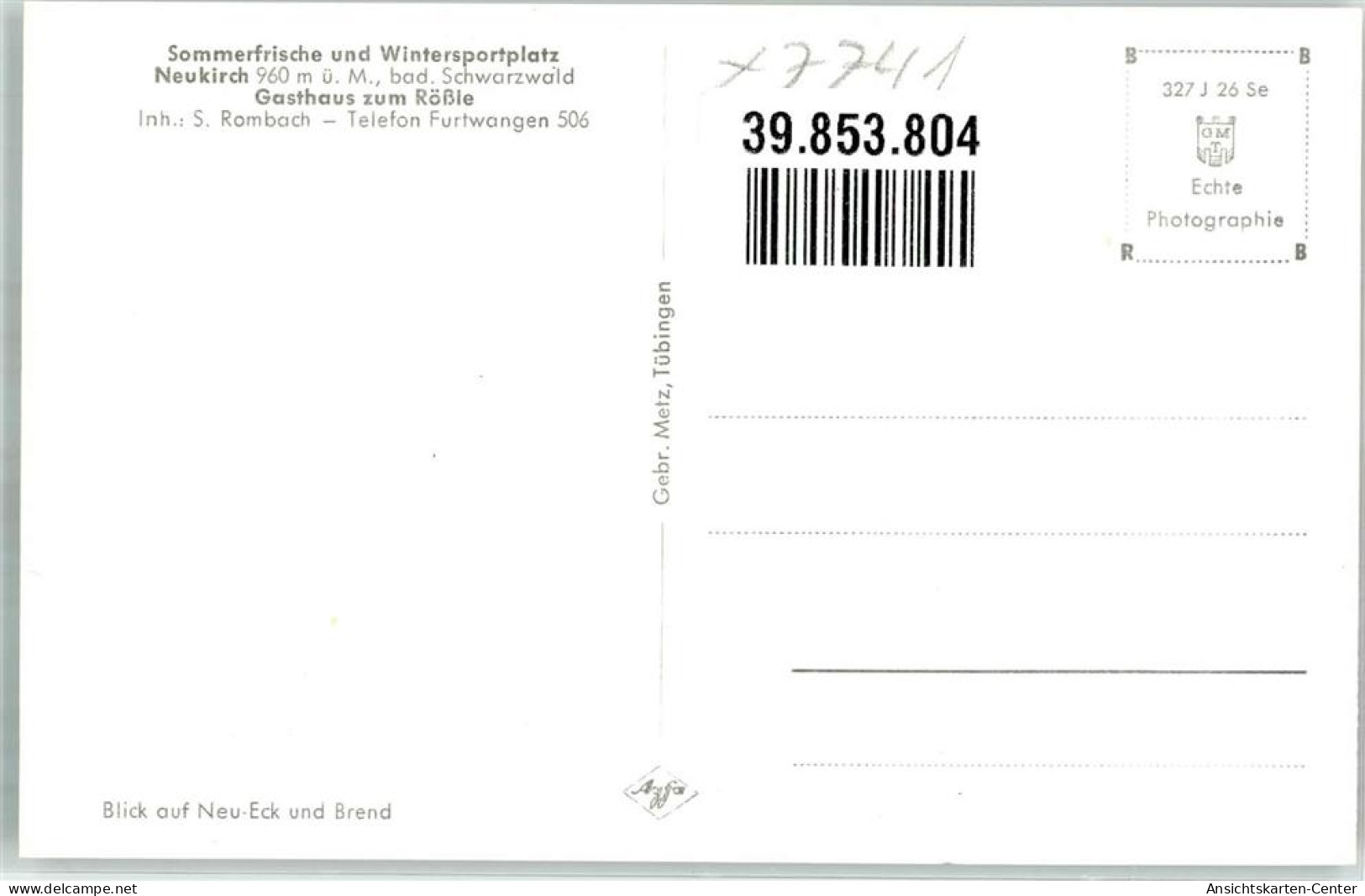 39853804 - Neukirch , Baden - Villingen - Schwenningen