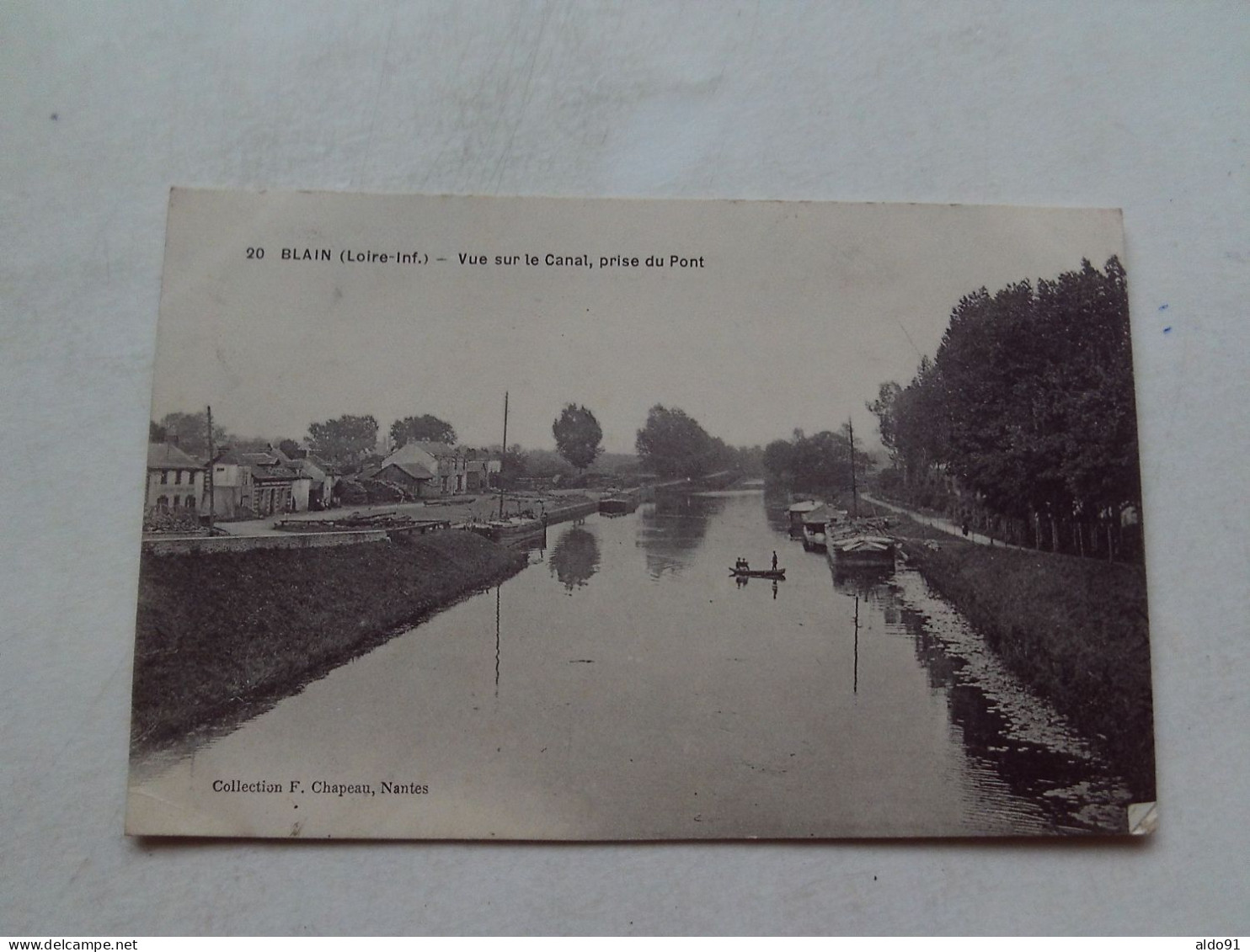 (Loire Atlantique - 44)   -  BLAIN  -  Vue Sur Le Canal, Prise Du Pont............voir Scans - Blain