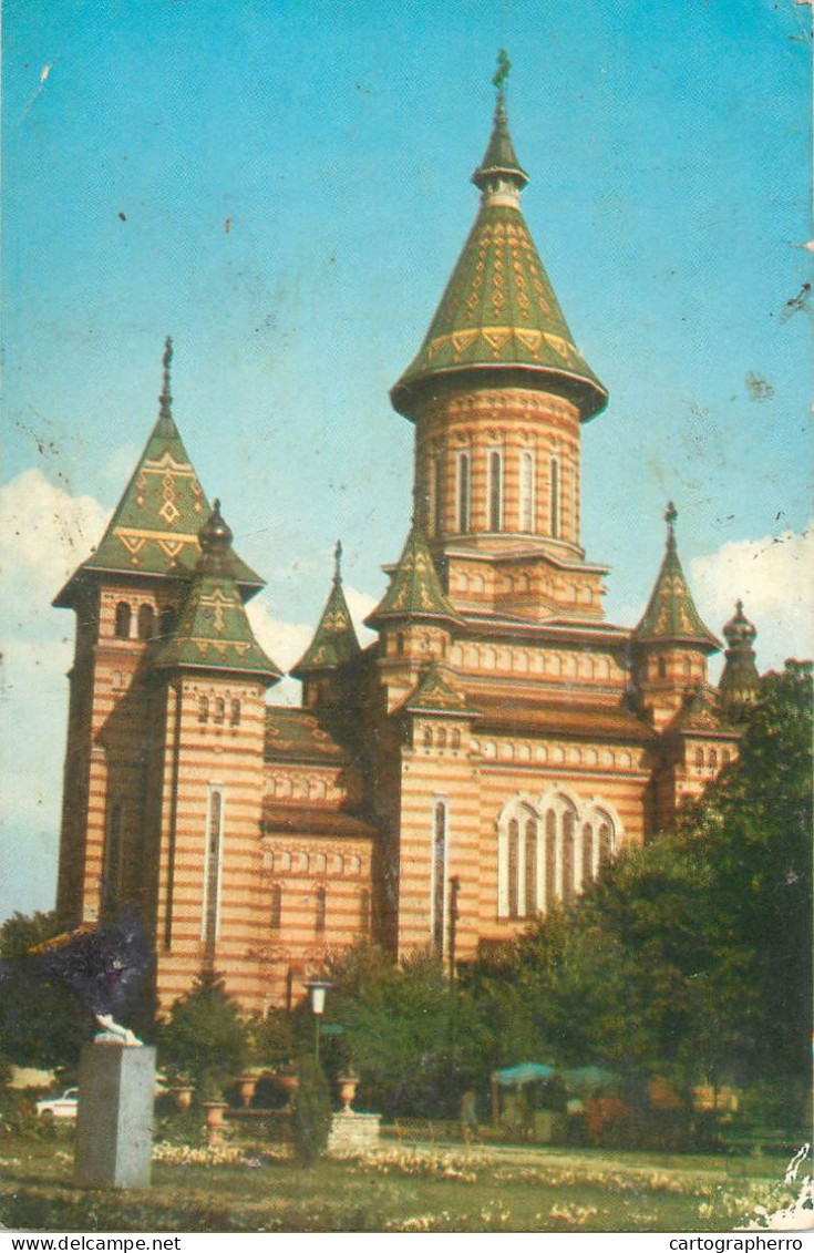 Postcard Romania Timisoara Catedrala Mitropoliei Banatului - Romania