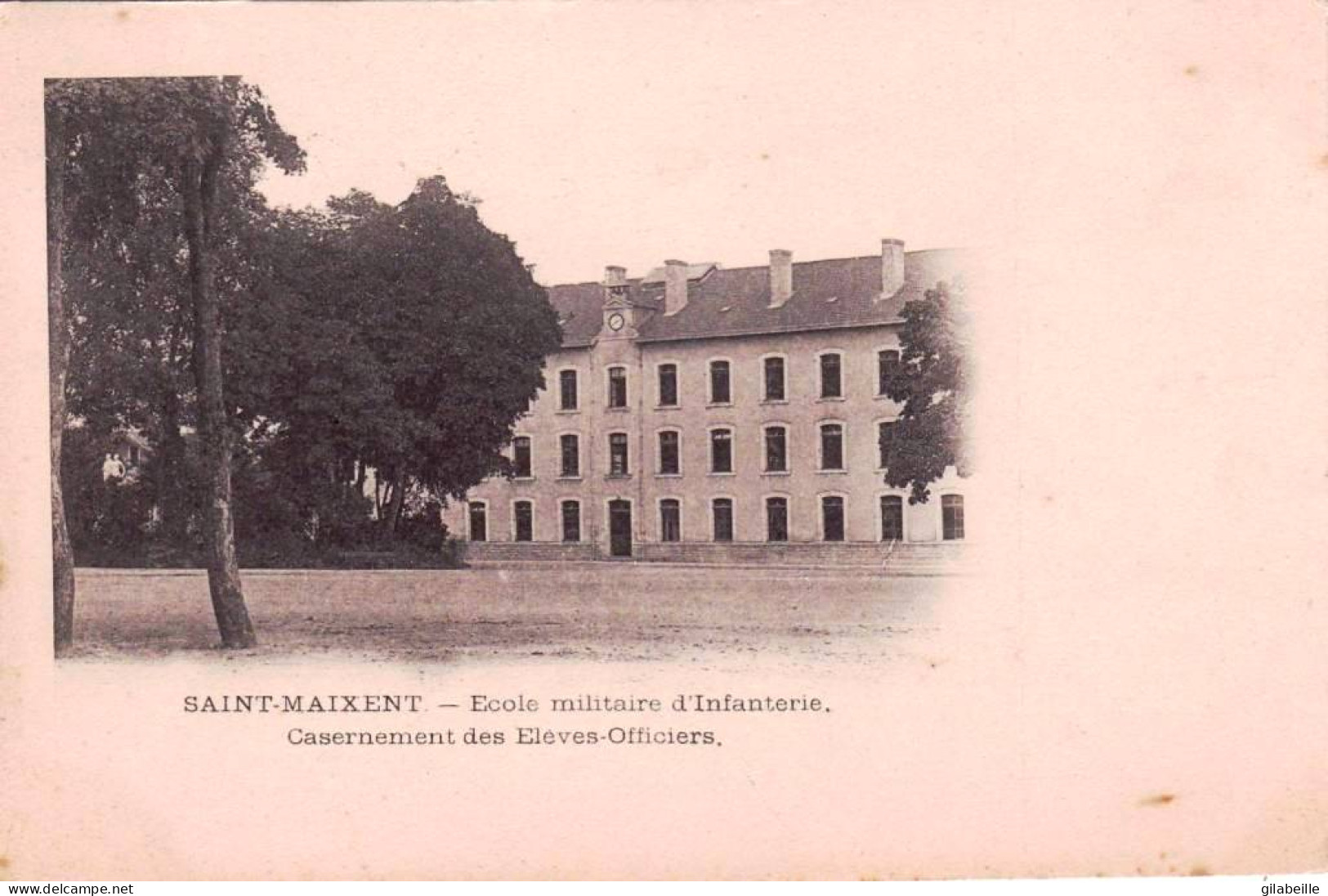 79 - Deux Sevres -  SAINT MAIXENT L ECOLE - Ecole Militaire - Casernement Des Eleves Officiers - Carte Precurseur - Saint Maixent L'Ecole