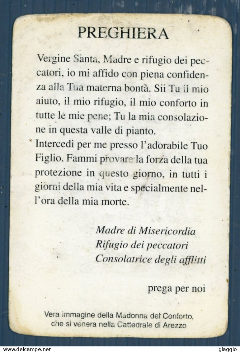 °°° Santino N. 9101 - Madonna Del Conforto - Arezzo °°° - Religione & Esoterismo