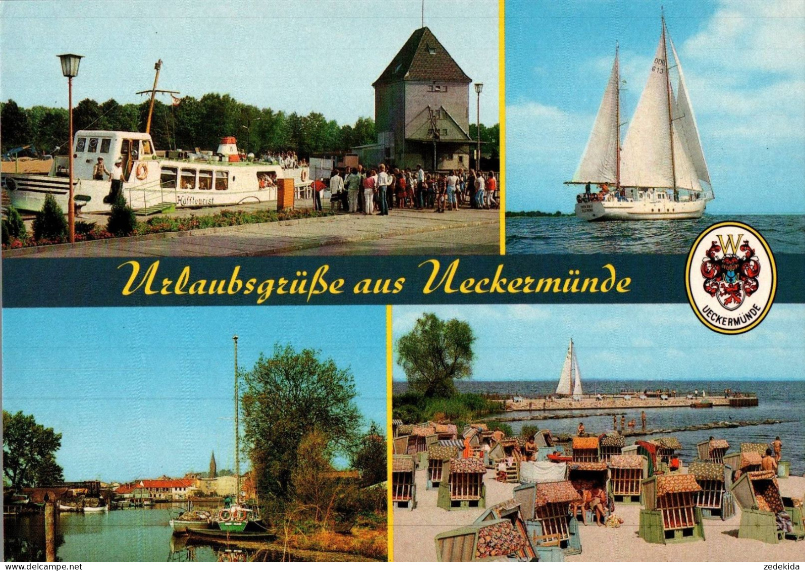 H1267 - TOP Ückermünde Am Kleinen Haff - Bild Und Heimat Reichenbach Qualitätskarte - Ueckermuende