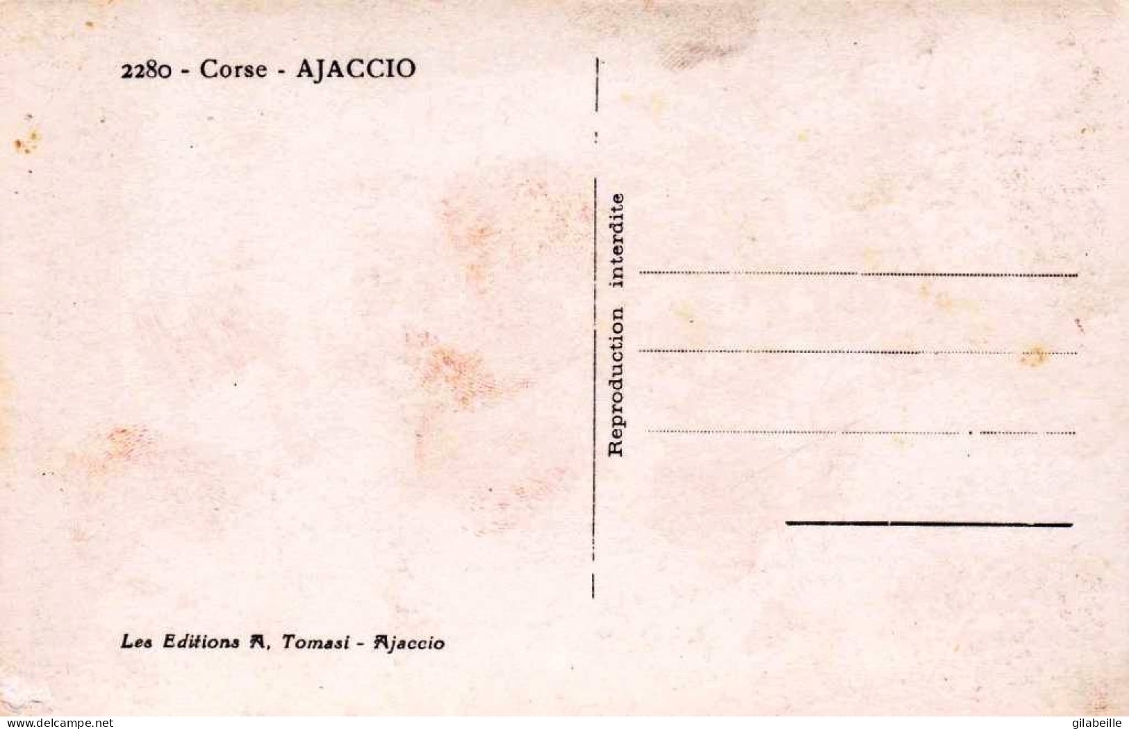 20 - Corse - AJACCIO -  Vue D Ensemble - Ajaccio